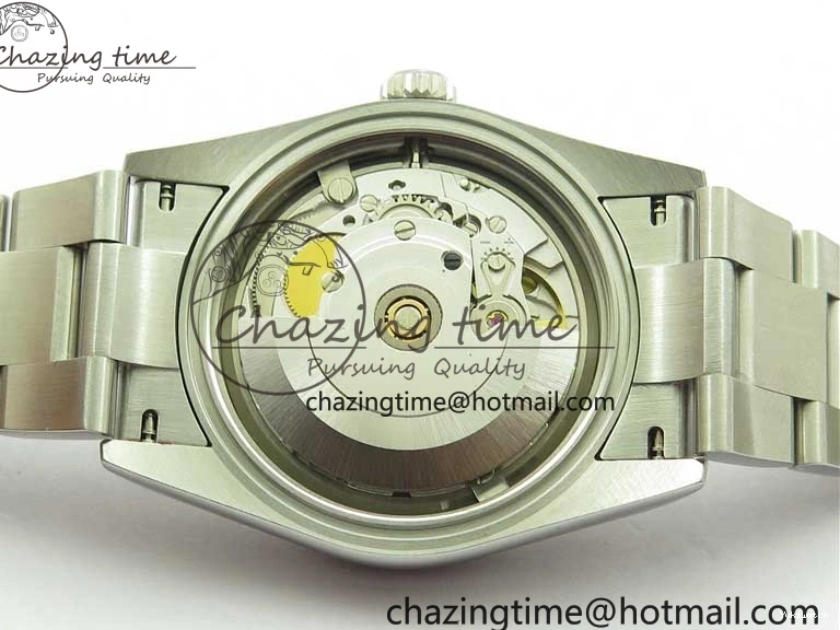 Blue 36mm Perpetual Dial Edition BP Best Bracelet 126000 Dark Oyster on SS 0412